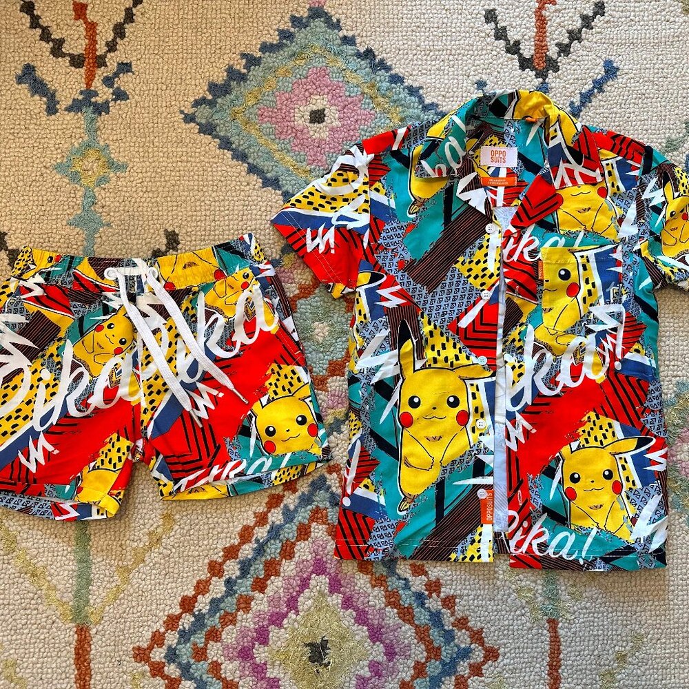 Pikachu Boys Summer Set